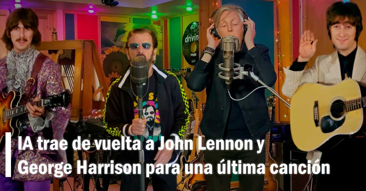 Cómo la Inteligencia Artificial Revivió a John Lennon: La Transformación de The Beatles en su Última Canción